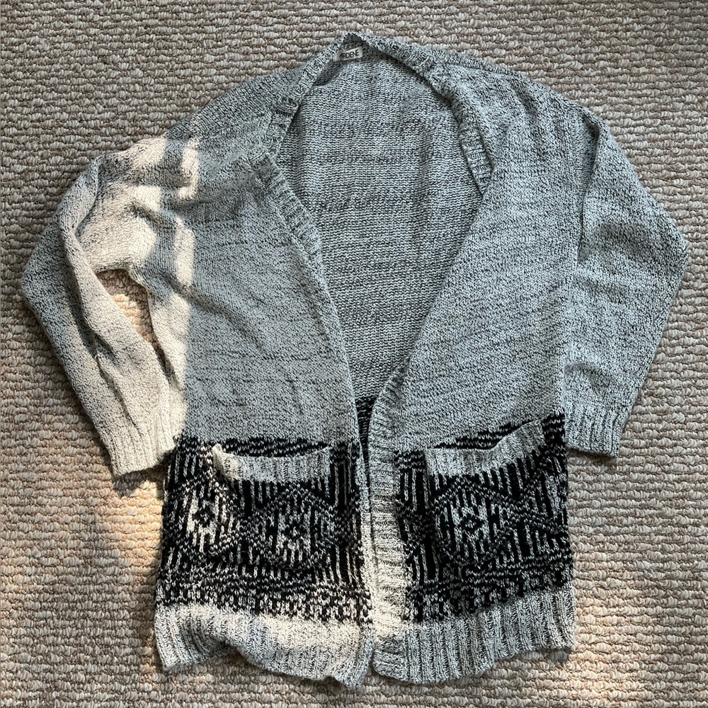 Ardene Long Patterned Cardigan